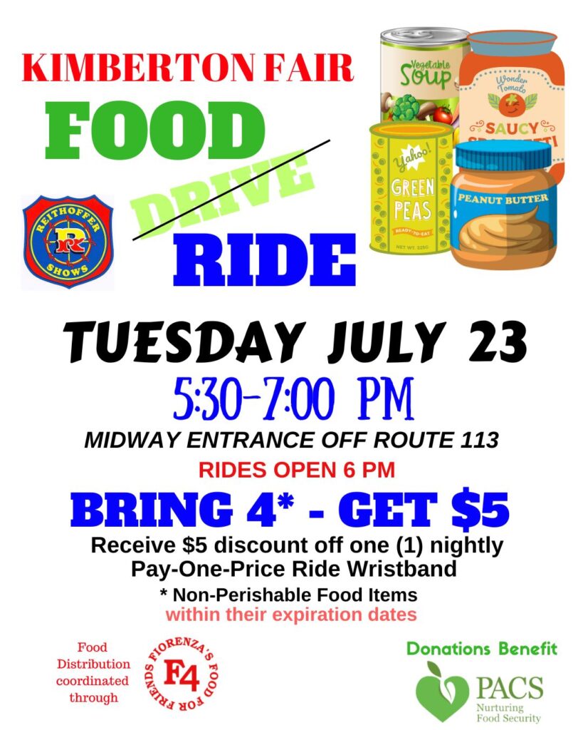 Kimberton Fair Food Drive